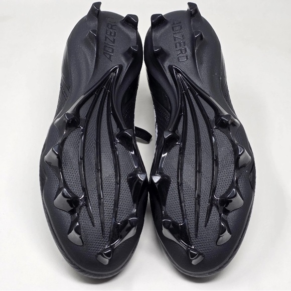 Adidas Adizero Impact Football Cleats Black White IE9661 Men’s Size 7 New - Picture 5 of 8